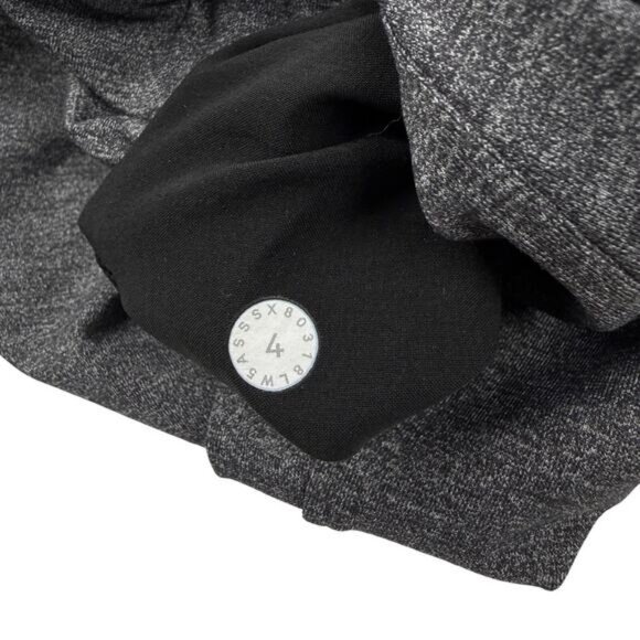 Lululemon On The Fly Pant 28" Luxtreme In Heathered Black - Picture 6 of 8